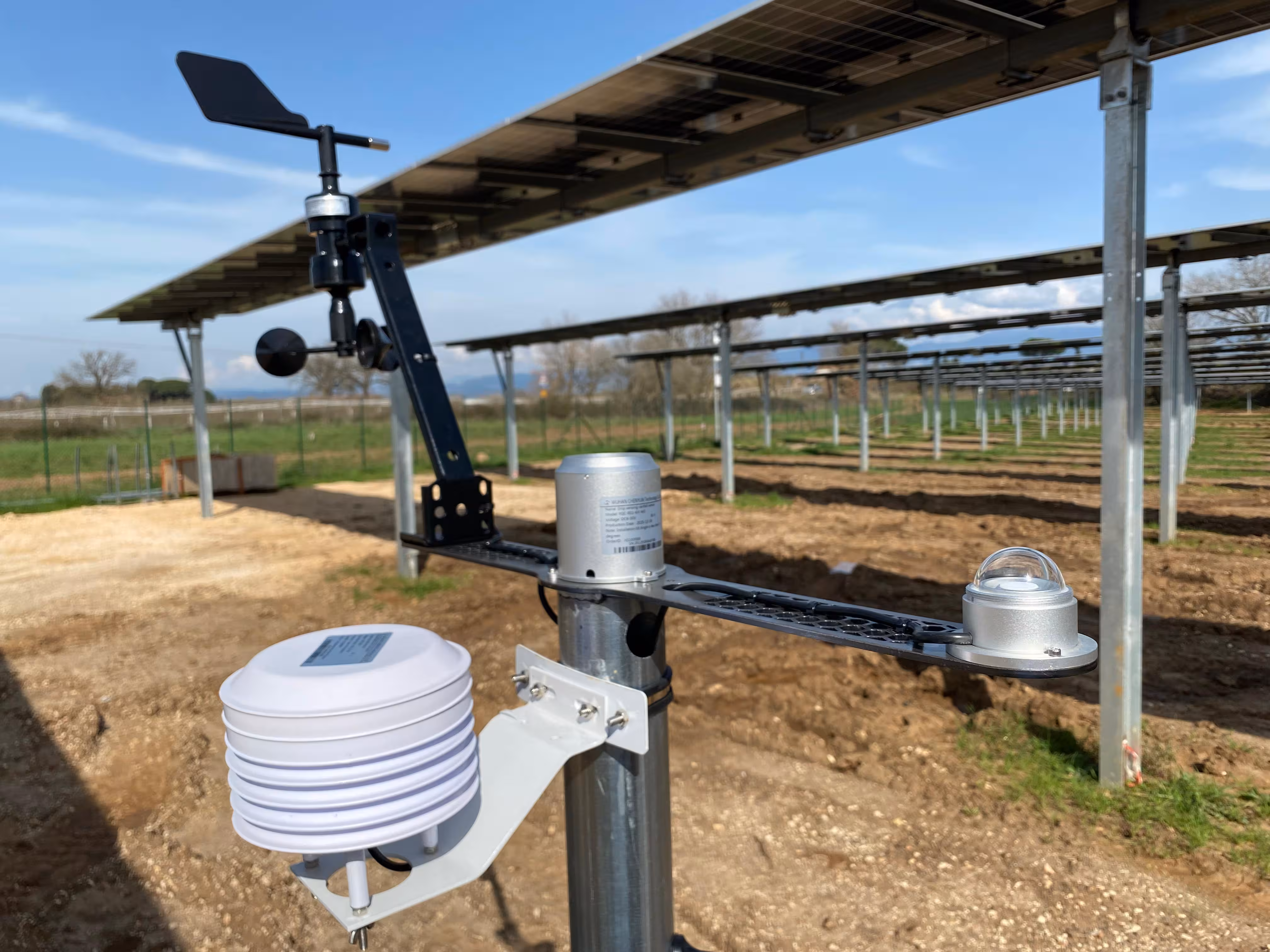 Installazione stazione sul campo 3